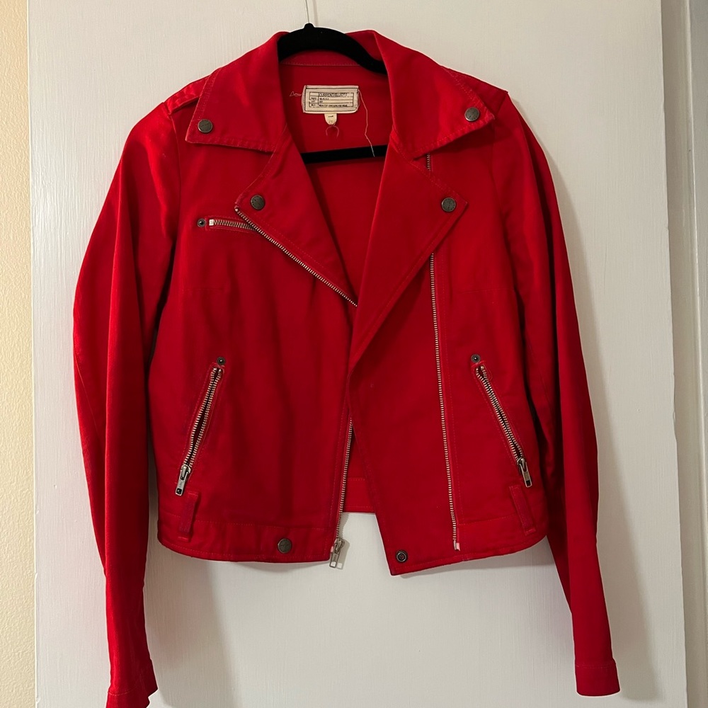 Current/Elliot Motorcycle Biker Jacket